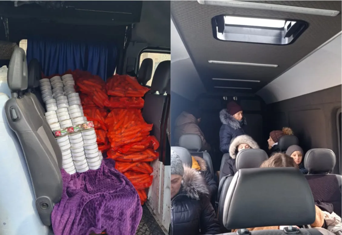 Бусики, завантажені продуктами з Рівненщини, вирушають до Запорізької, Київської, Миколаївської та Донецької областей і повертаються з жінками, дітьми та літніми людьми, які тікають від війни. «Суламіта» переказала понад $30 000 церквам на Рівненщині та Житомирщині на продукти й пальне.